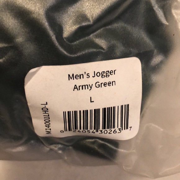 Loungehero super soft Joggers Men's army green Size Large NWT great gift - Picture 3 of 10